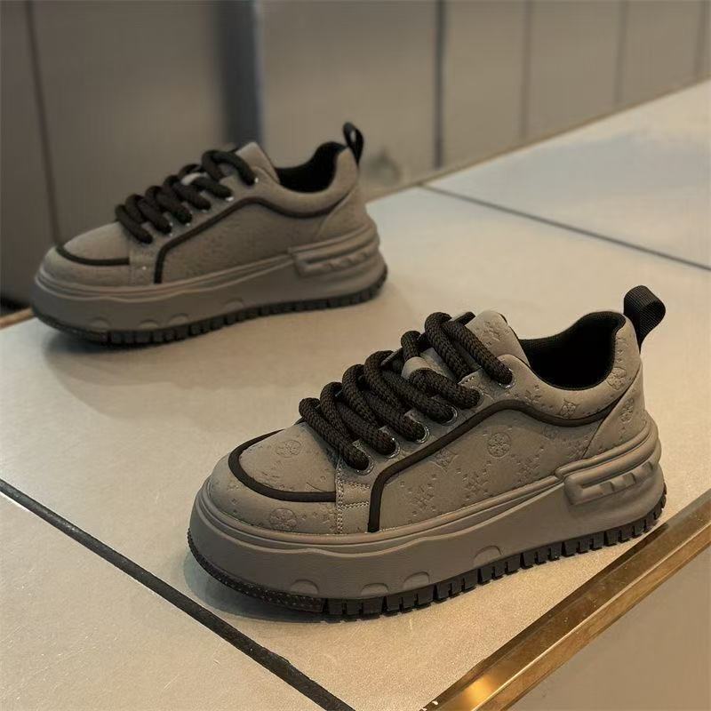 High-End Men'S Shoes Thick-Soled Ins Shoes Men'S Cool And Handsome High-Bottom Soft-Soled Travel Shoes Light And Casual Sneakers - Image 2